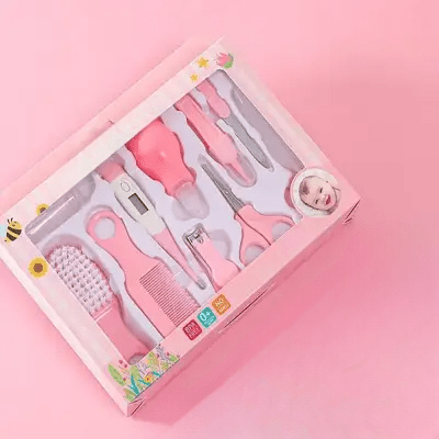 Kit soin bébé - BabyHealthCareKit™ - Rose - Notremaisonbeaute