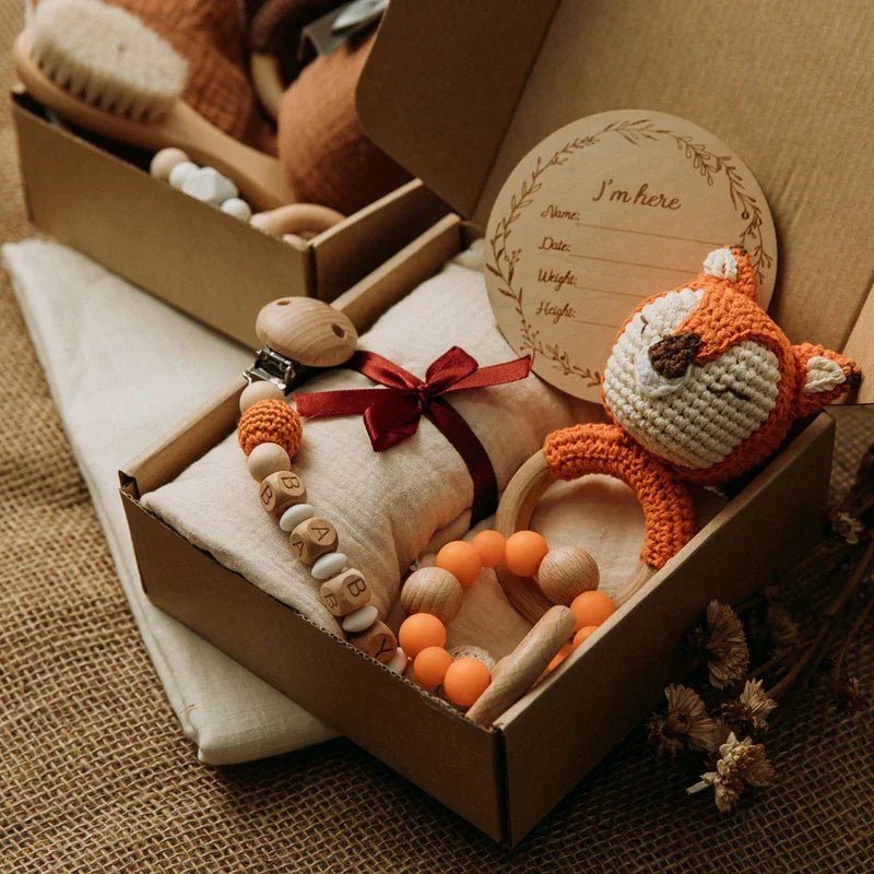 Coffret Naissance - CuddleSet™ - Renard - Notremaisonbeaute